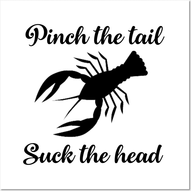 Pinchy Crawfish Wall Art by Kizanth